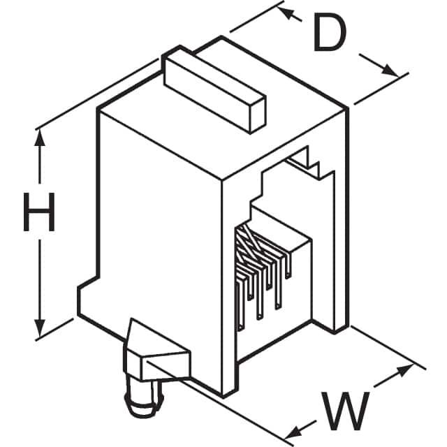 TM5RC-66(50) Hirose Electric Co Ltd  Jack per connettori modulari